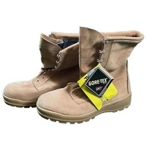 BELLEVILLE INTERMEDIATE COLD WET WEATHER (ICWR) TAN BOOTS SIZE 4.5 WIDE NWT GORE